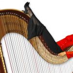 Ulla van Daelen: “Harp goes Pop“ im neuen Stadtteil-Café